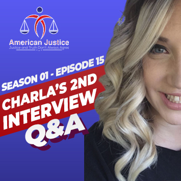 S01E15 – Q&A Episode – Charla’s Second Interview